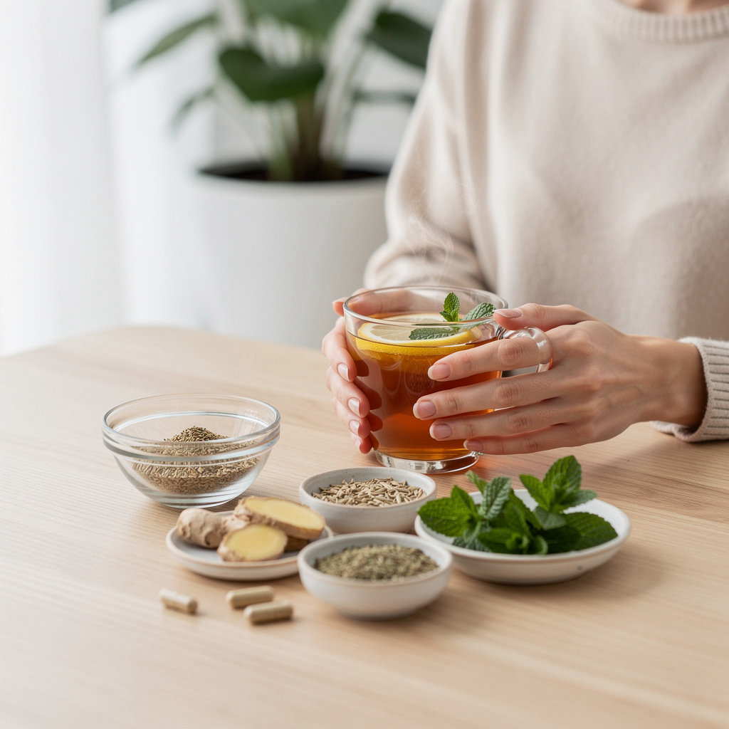 GlobalStore365 natural digestive health supplements supporting bloating relief and digestive wellness