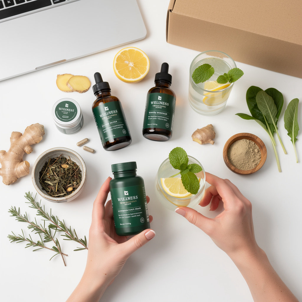 GlobalStore365 premium natural wellness supplements and detox products collection